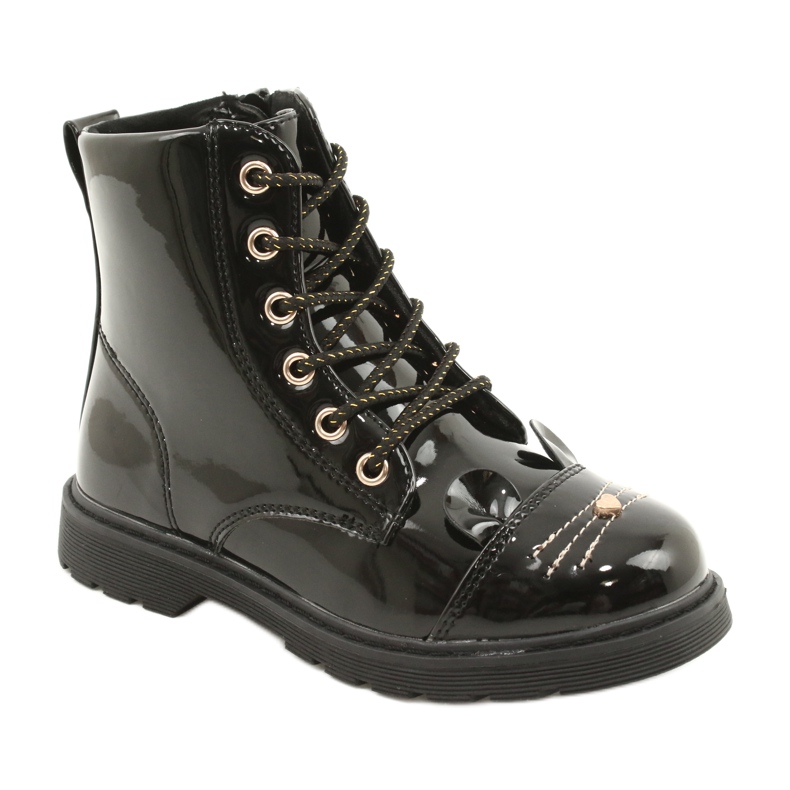 Miss Lackstiefel 21DZ23-4309 schwarz