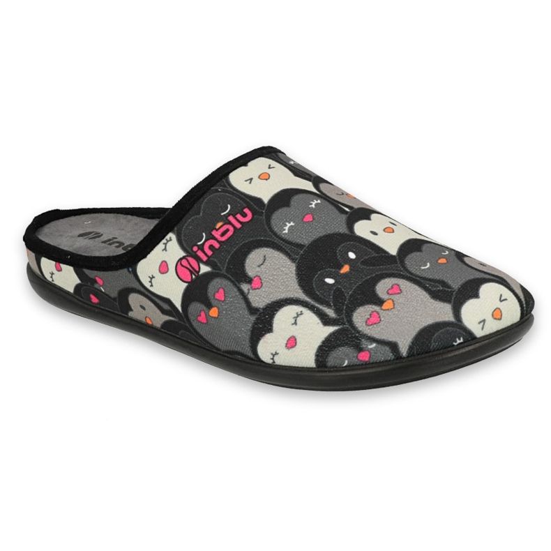 Inblu Damenschuhe 155D202 grau mehrfarbig