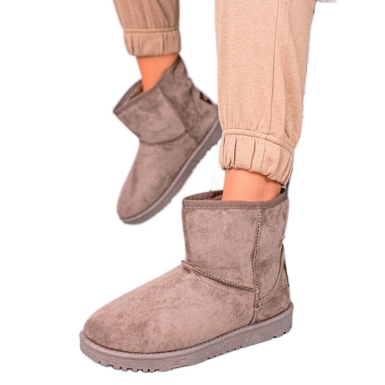 TRENDI Klassisches Mukluki braun