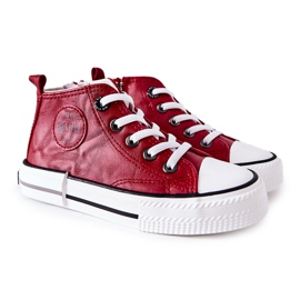 Hohe Sneakers für Kinder Big Star II374005 Rot