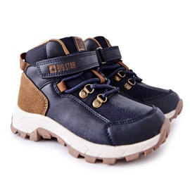 Kinder Trekkingschuhe Big Star II374098 Marineblau