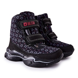 Schwarze Kinder-Schneestiefel Big Star II374091