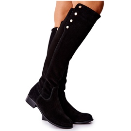 Lewski Shoes Wildlederstiefel Lewski 2840 Schwarz