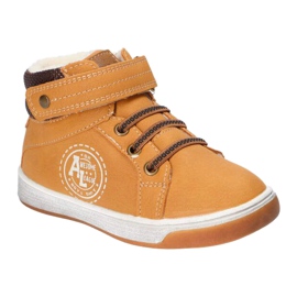 American Club XD21 / 21 Camel Warm Sportschuhe mit Fell gelb