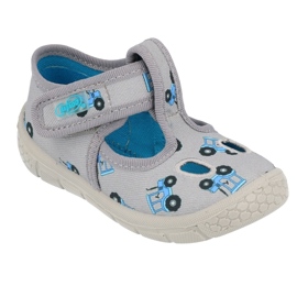 Befado Kinderschuhe 533P016 grau