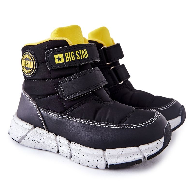 Kinder Schneeschuhe Memory Foam Big Star II374070 Schwarz