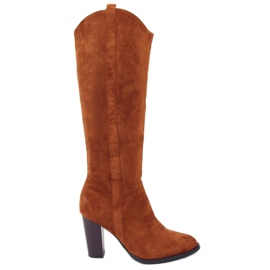 Klassische Stiefel auf dem Postkamel UK07P Camel braun