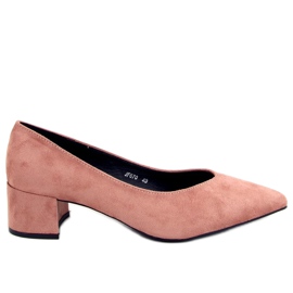 Pumps auf niedrigen Absätzen Millen Pink rosa