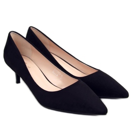 Pumps mit niedrigem Absatz Ann Black schwarz