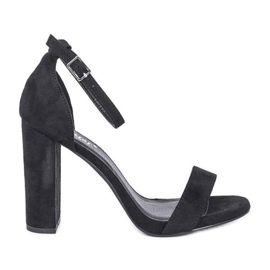 Schwarze High Heel Sandalen von Beth