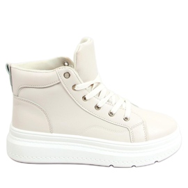 Ava Beige Knöchel-Sneaker