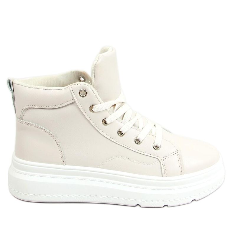 Ava Beige Knöchel-Sneaker