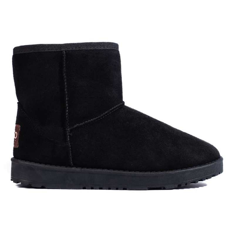 TRENDI Klassisches Mukluki schwarz