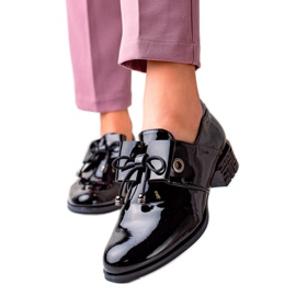 Elegante schwarze Schuhe von Sergio Leone