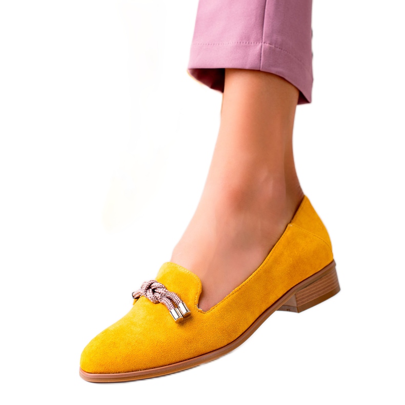 Lässige gelbe VINCEZA Lords