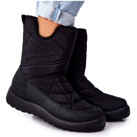PE1 Winessa High Schwarz Warme Schneestiefel