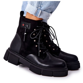 POTOCKI Lederstiefel Arbeiter gefesselt schwarz auf deine Art!