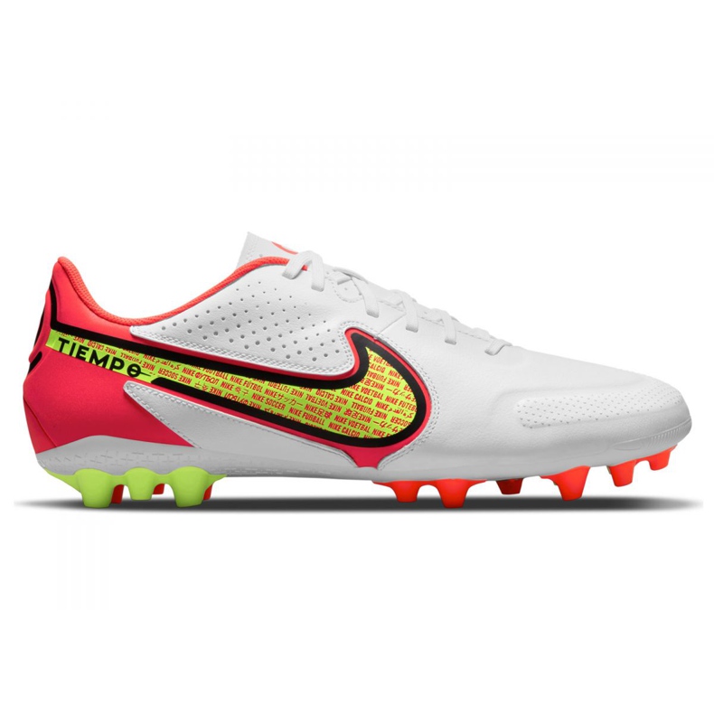 Nike Tiempo Legend 9 Academy Ag M DB0627-176 Fußballschuhe weiß, weiß, mehrfarbig weiß