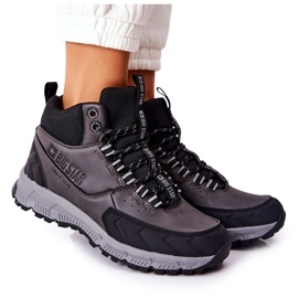 Trekkingschuhe Big Star II274454 Schwarz