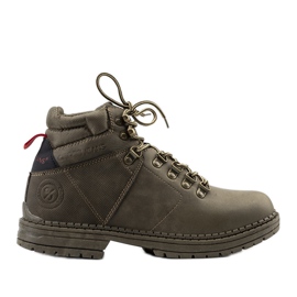 Grüne Herren Cross Jeans Chapa Trekkingschuhe