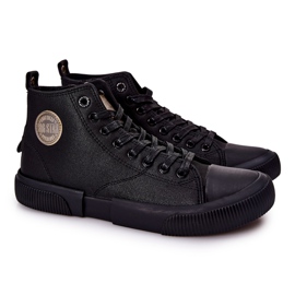 Hohe Sneakers für Herren Big Star II174023 Schwarz