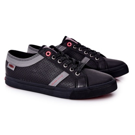 Herren Sneaker Cross Jeans II1R4004C Schwarz