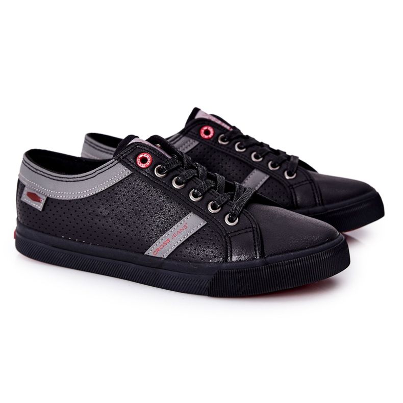 Herren Sneaker Cross Jeans II1R4004C Schwarz