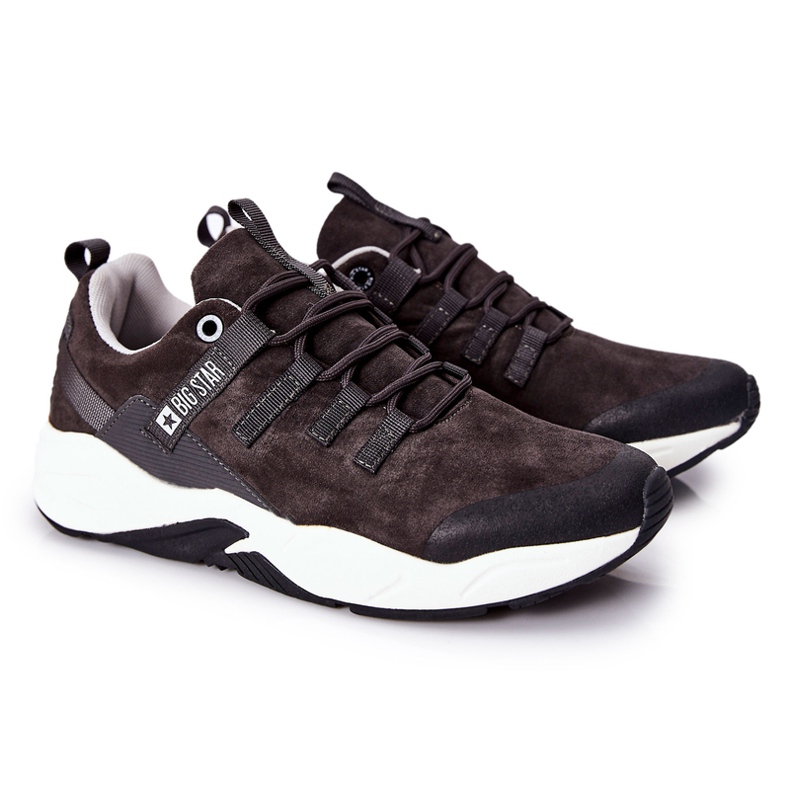 Sportschuhe Big Star Memory Foam Grau II174184