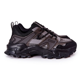 Sportschuhe Big Star Memory Foam II174209 Schwarz