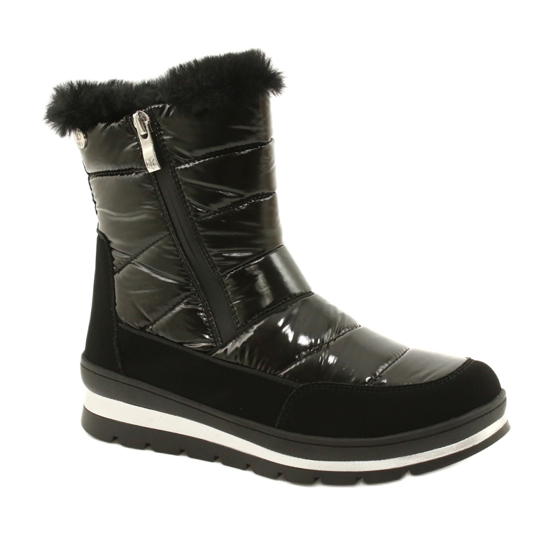 Schwarze Schneestiefel mit Caprice-Membran 26425-27 019
