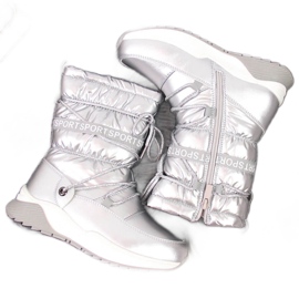 Wasserdichte Schneeschuhe Jr EVE324B silber weiß