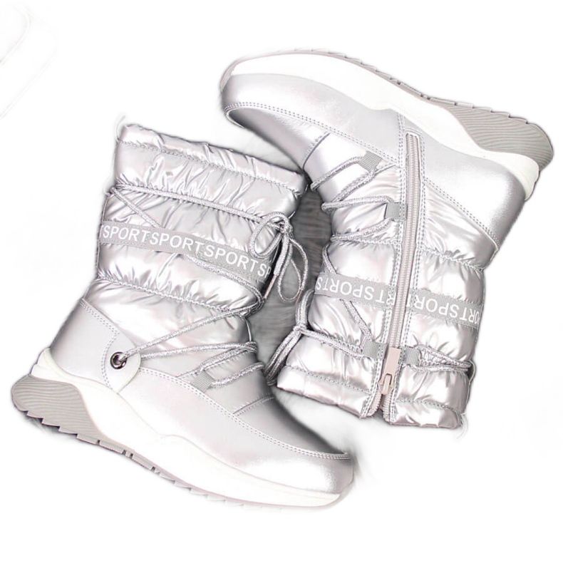 Wasserdichte Schneeschuhe Jr EVE324B silber weiß