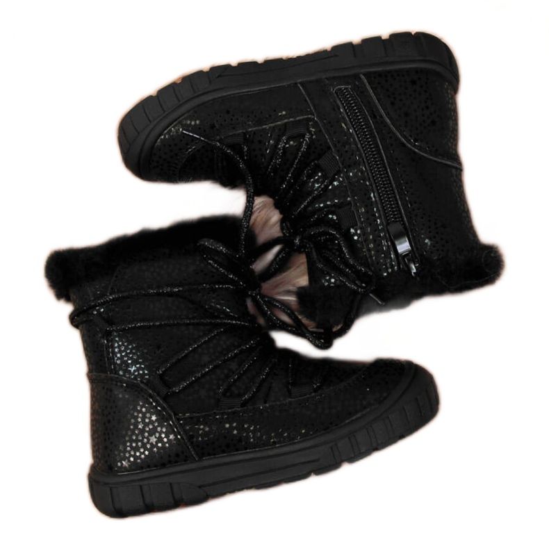 Isolierte Stiefel Jr EVE325A schwarz weiß