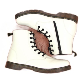 Isolierte Lackstiefel Miss E Jr EVE251B weiß