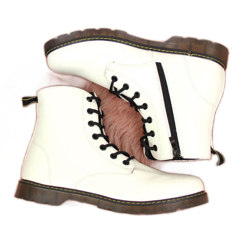 Isolierte Lackstiefel Miss E Jr EVE251B weiß