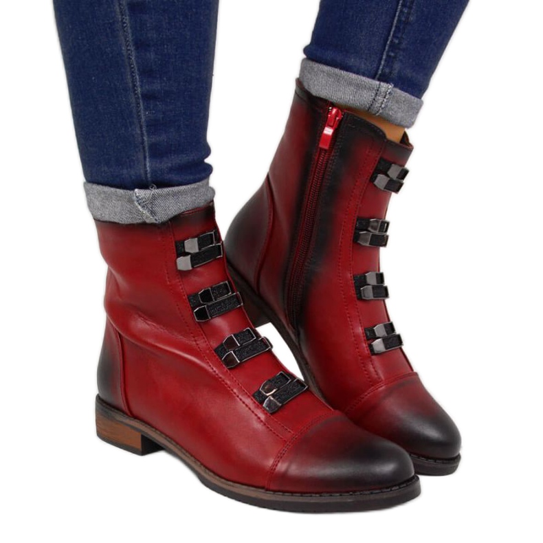 Isolierte Stiefel Jezzi W JEZ260A rot