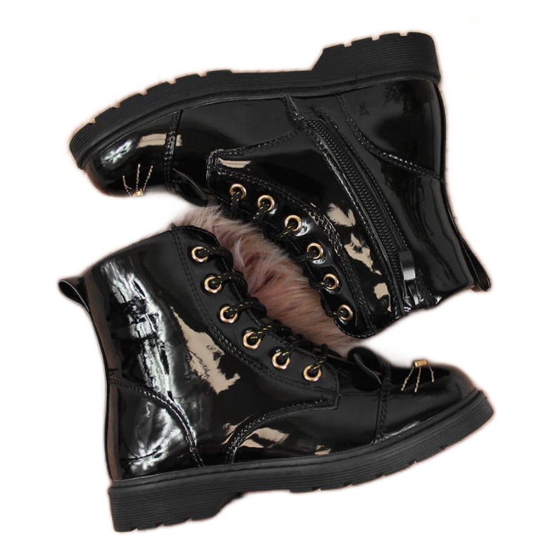 PA1 Isolierte Stiefel Jr EVE319A schwarz weiß