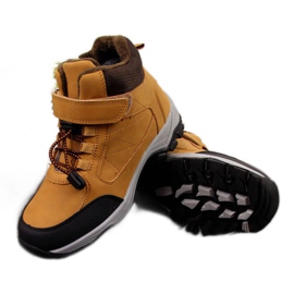 Isolierte Trekkingschuhe Jr EVE321B camel weiß braun