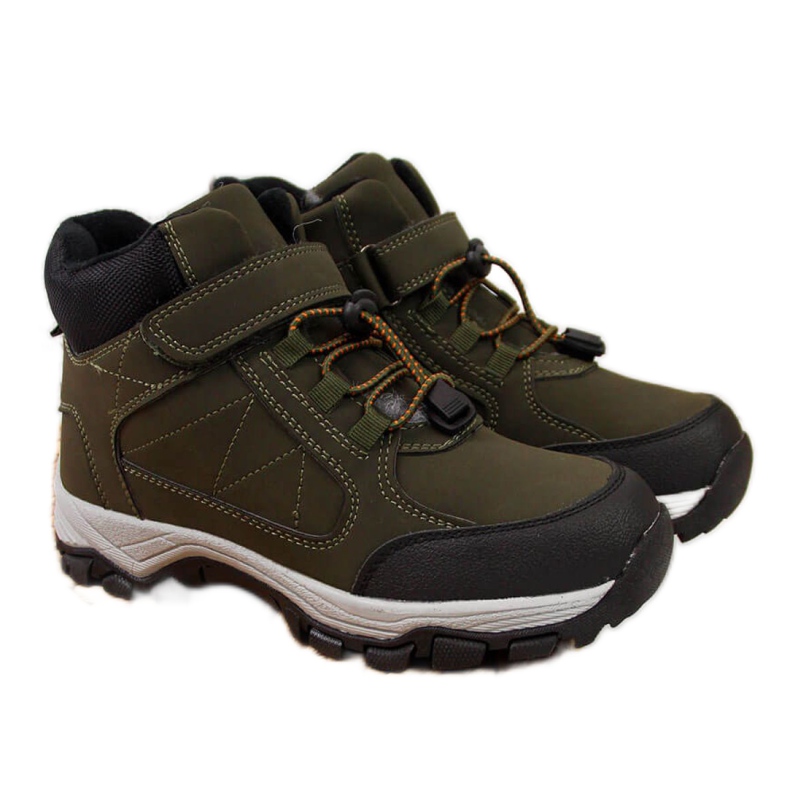 Isolierte Trekkingschuhe Jr EVE321C khaki weiß grün