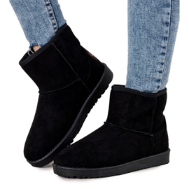 BM Schwarze Damen-Schneestiefel von Nanna