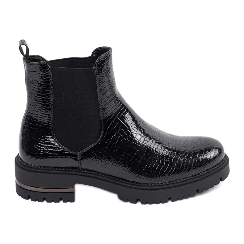 Schwarze Chelsea-Boots von Sergio Leone