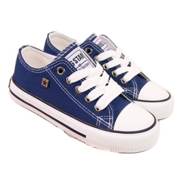 Big Star Jr. FF374202 marineblaue Schuhe weiß