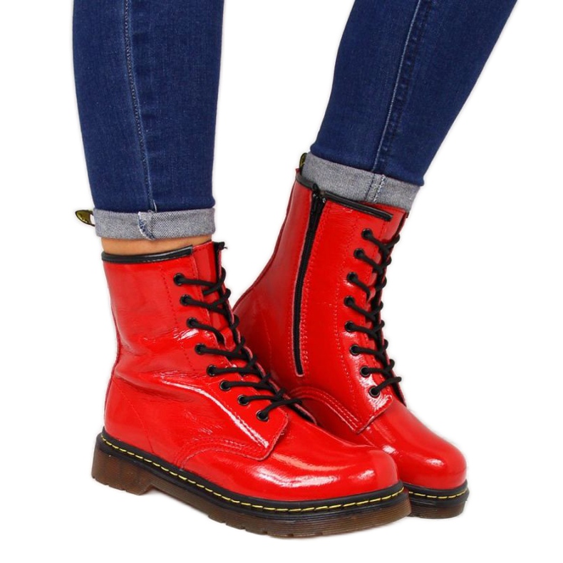 Filippo W PAW77D rot Leder isolierte Clogs