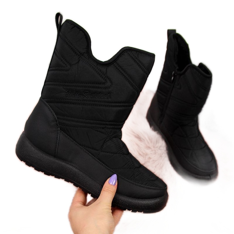 Wasserdichte Schneeschuhe News W EVE309A schwarz