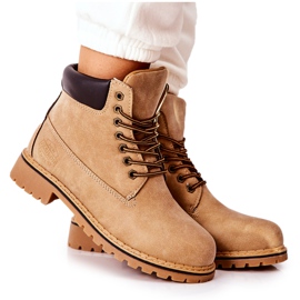 PH1 Beige Crush Warme Stiefel für Damen braun