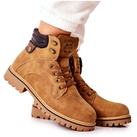 PH1 Isolierte Trapper für Damen mit Reißverschluss, Camel Lenox braun