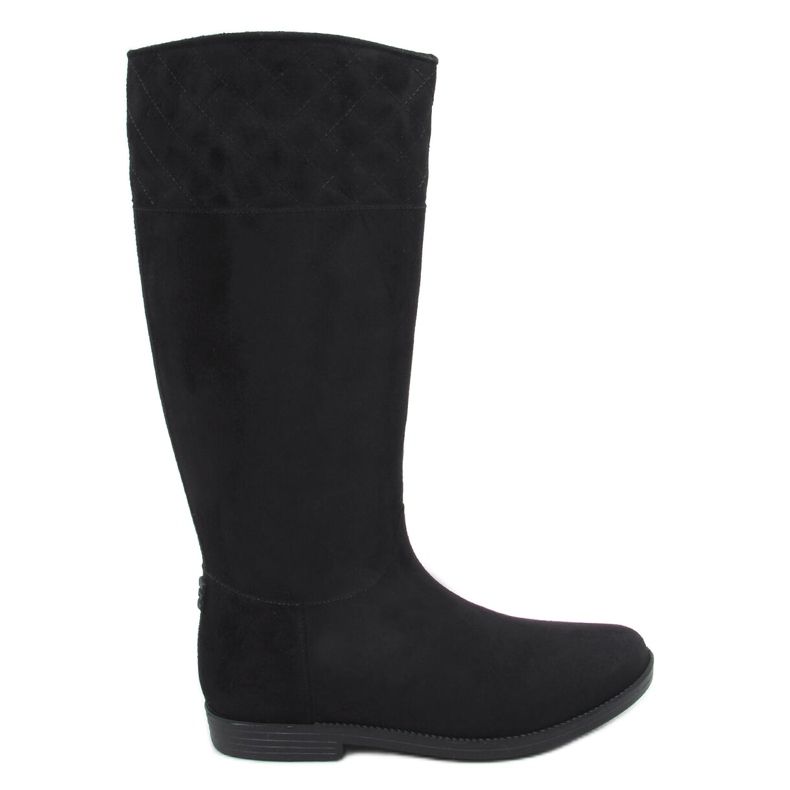 Schwarze Damen Galoschen schwarz D62P Schwarz