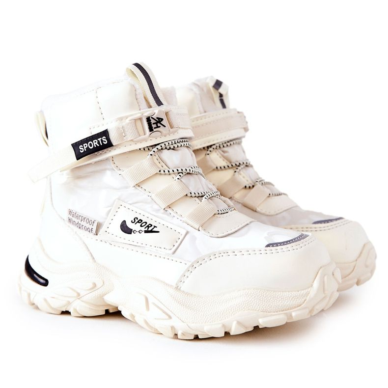 PJ2 Warme Schneestiefel Stiefel Hellbeige Erila