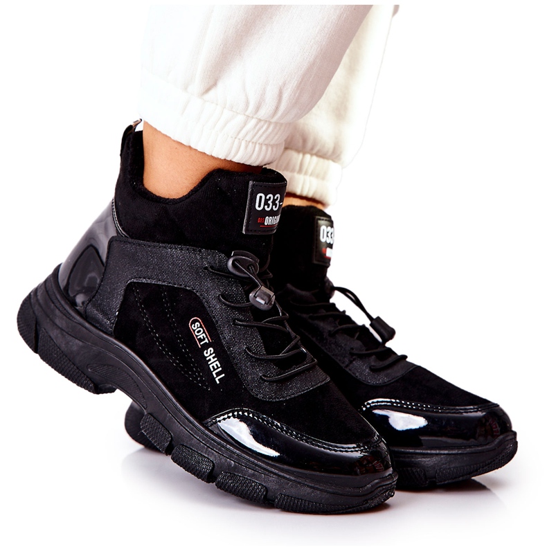 PH1 High Warm Leder Sportschuhe Black Merit schwarz