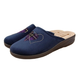 Hausschuhe Inblu W ARC1 marineblau navy blau